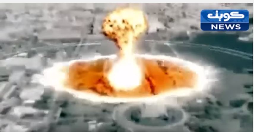 فيديو: كوريا الشمالية تهدد امريكا بضربة نووية وترسل لها فيديو مرعب..!!