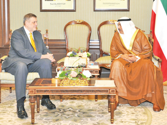 الخالد بحث مع ممثل الأمم المتحدة بالعراق قضية الأسرى والمفقودين والممتلكات