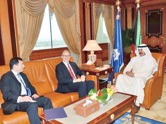 الخالد بحث مع السفير الأميركي التنسيق الأمني ومكافحة الإرهاب