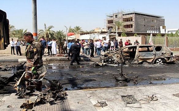 11 قتيلاً و39 مصابًا في انفجار سيارة مفخخة شرقي بغداد
