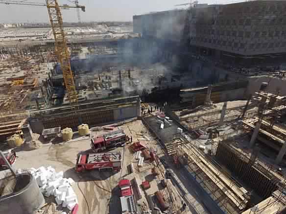 سيجارة.. سبب حريق الشدادية!