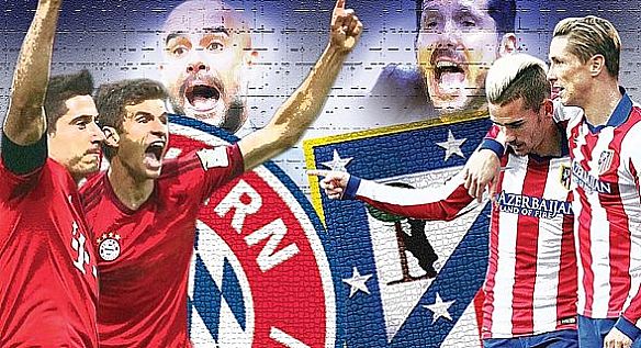 أتليتكو مدريد في مهمة صعبة أمام بايرن ميونخ