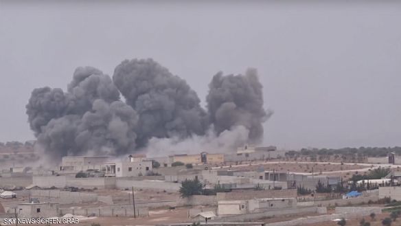 الطائرات الروسية تشن سلسلة غارات على حلب