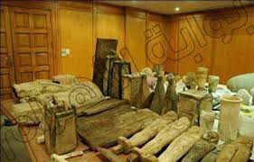 اكتشاف “كنز على بابا” فى عين شمس.. المضبوطات تماثيل وألماس بالملايين ومخطوطات لاتقدر بثمن