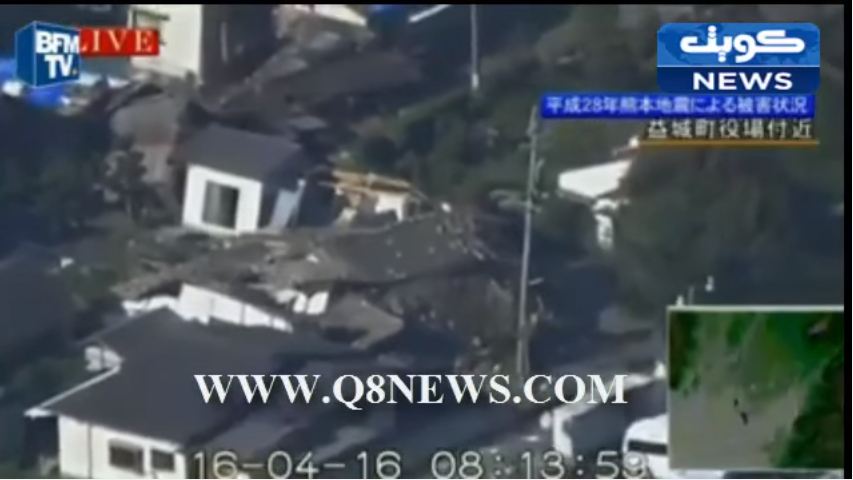 فيديو: شاهد حجم الدمار الذي لحق باليابان بعد الزلزال صباح اليوم..