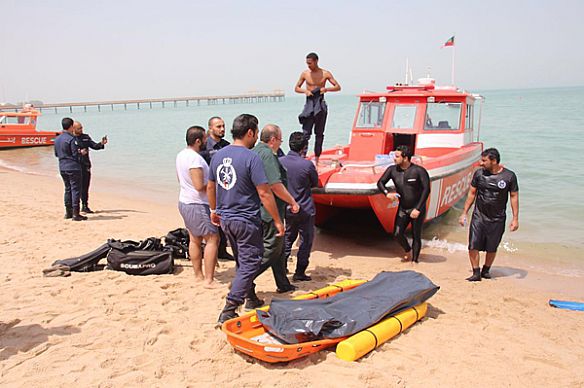 غرق مواطن في العقد الثاني قرب أحد المطاعم الشهيرة على شاطئ بنيد القار
