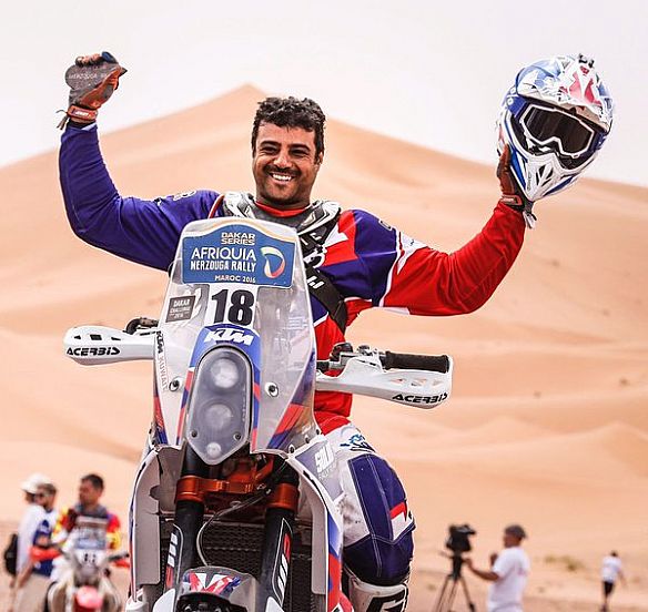 الكويتي الربيعان يتأهل للمشاركة في رالي دكار الدولي