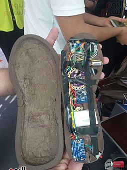 حذاء يثير ذعر أمن مصر للطيران في مطار تونس