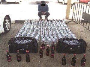 ضبط خمور مستوردة ومحلية في الجليب