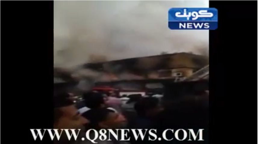 فيديو: عشرات الجرحى في حريق عمارة في مصر