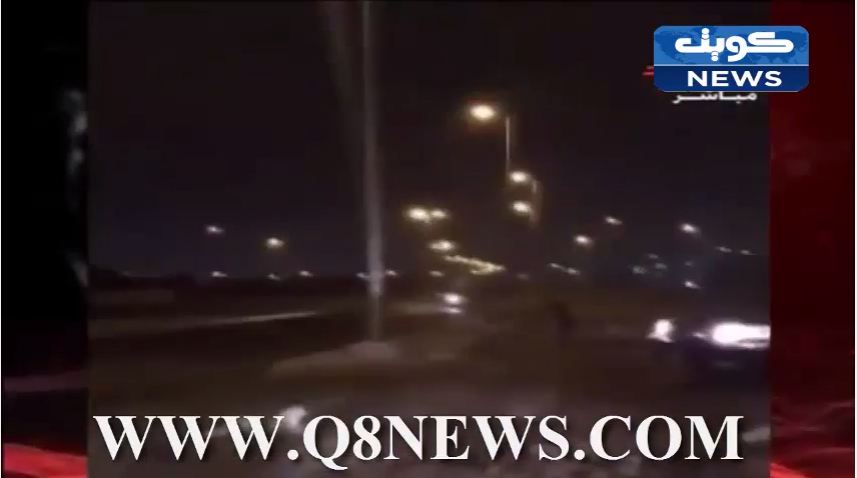 فيديو: ‫استهتار وتقحيص امام مجمع المحاكم بالاحمدي‬ كاد ان يتحول الى كارثة