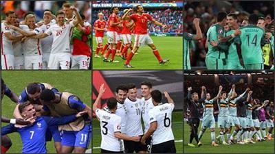«يورو 2016».. تعرف على المنتخبات المتأهلة حتى الآن لدور الثمانية