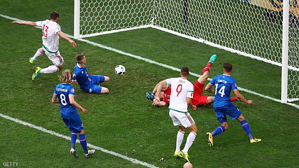 هنغاريا تخطف التعادل من أيسلندا