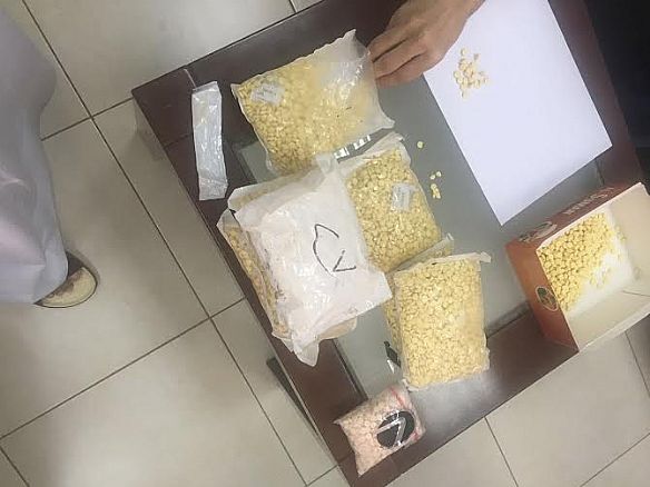 180 ألف حبة مخدرة في عهدة جمارك العبدلي