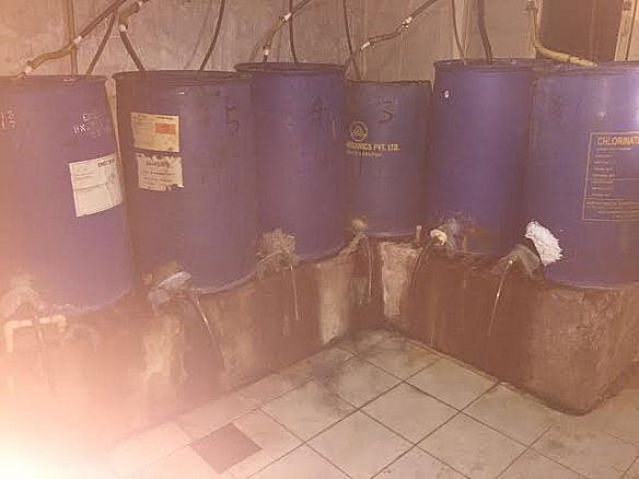 ضبط مصنع خمر محلى في منطقة كبد