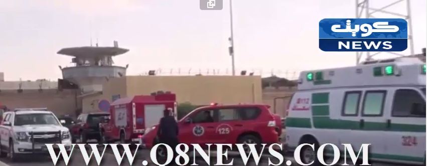 فيديو: استنفار امني كبير بعد السيطرة على حريق السجن المركزي