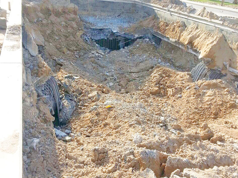 فضيحة أخرى شهدتها «الهيئة» بسقوط أجزاء من مواقف «التربية الأساسية» بالعارضية