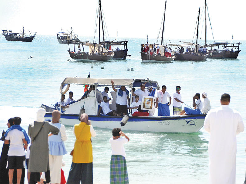 13 سفينة و193 شاباً في «دشة» الغوص الـ 28