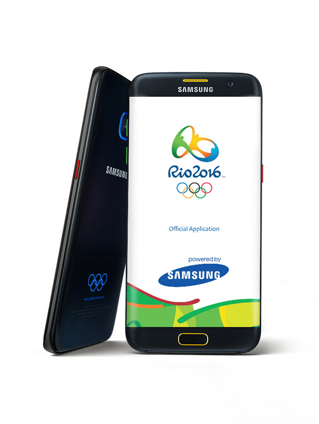 سامسونج تكشف عن نسخة الألعاب الأولمبية من هاتف S7 Edge