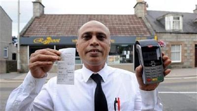 رجل بريطاني يدفع «مليون جنيه» ثمناً لوجبة عادية بمطعم !