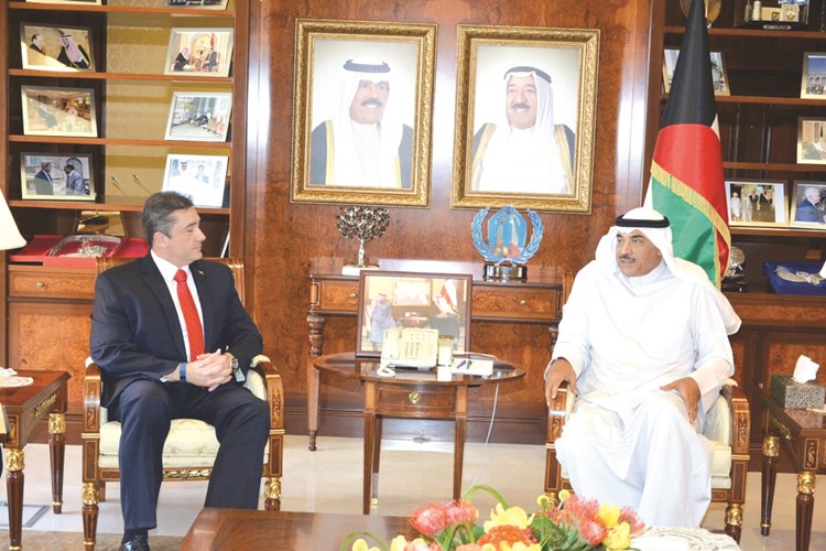 الخالد يجدد وقوف الكويت إلى جانب تركيا ودعمها للإجراءات التي تتخذها