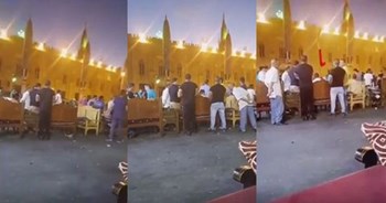 بالفيديو.. سائح خليجي يستأجر 6 بودي غارد أثناء تجوله في القاهرة