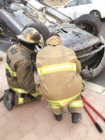 مصرع مصري وإصابة 8 بينهم مواطن ومواطنة في 5 حوادث تصادم وانقلاب