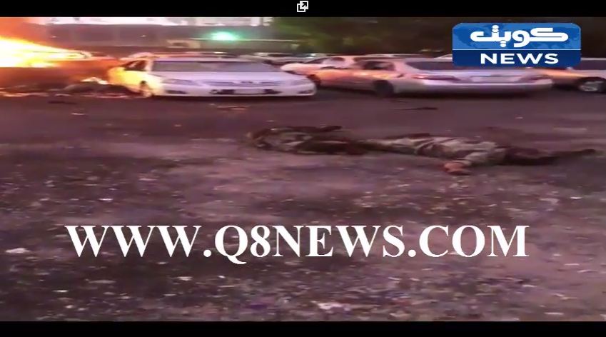 عاجل بالفيديو…لحظة التفجير قرب الحرم النبوي في #المدينة_المنورة