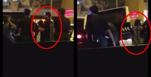 فتيات-يضربن-رجل-امن