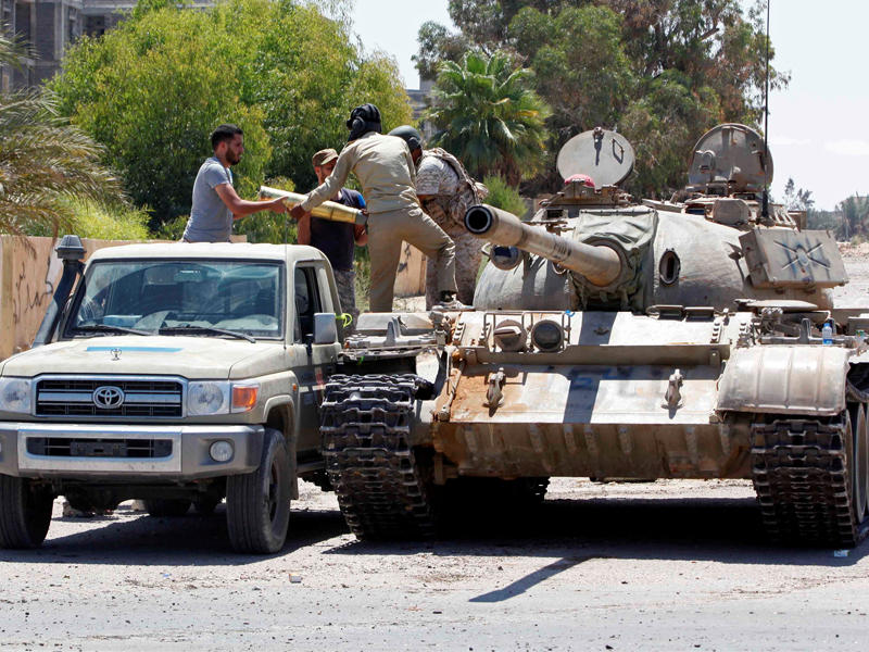 القوات الليبية تسيطر على الحي الثاني آخر جيوب «داعش» بسرت