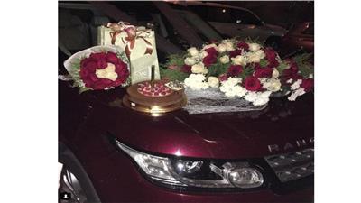 بعد الطائرة شاهد الهدية التي تلقتها «المهرة البحرينية» من زوجها