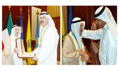 مكافأة أميرية لبطلي الأولمبية