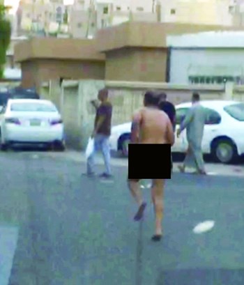 الأمن يفك لغز مقطع الرجل العاري وإبعاده خلال ساعات