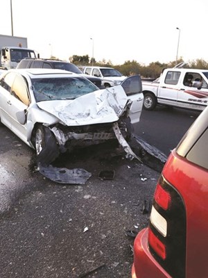 وفاة مواطن عشريني في اصطدام ثلاثي مقابل مرور الجهراء