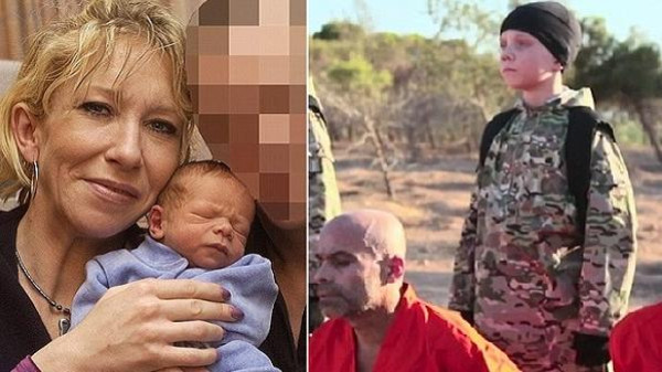 هذا الرضيع في الصورة فجّر رأس كردي برصاصة في سوريا