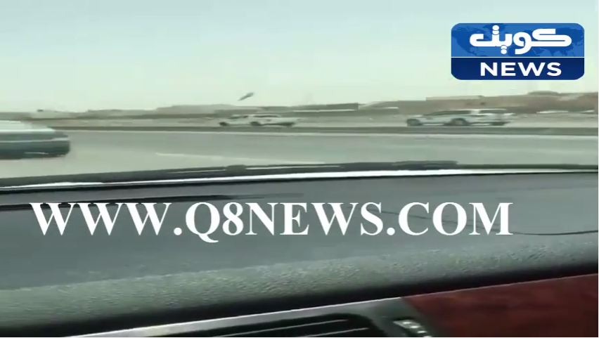 بالفيديو…مطاردة تنتهي بحادث للشرطة في السعودية