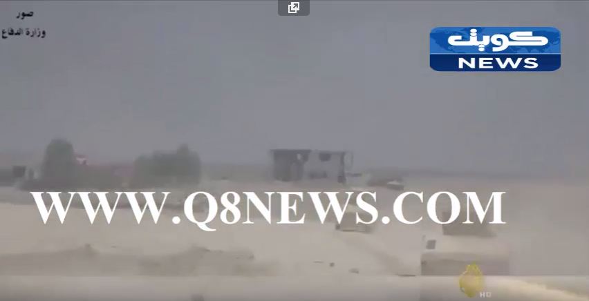 بالفيديو…‫القوات العراقية تهاجم تنظيم الدولة بالخالدية‬