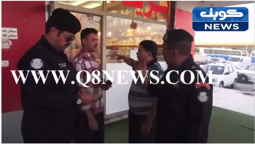 بالفيديو…حملة أمنية موسعة في الشويخ الصناعية