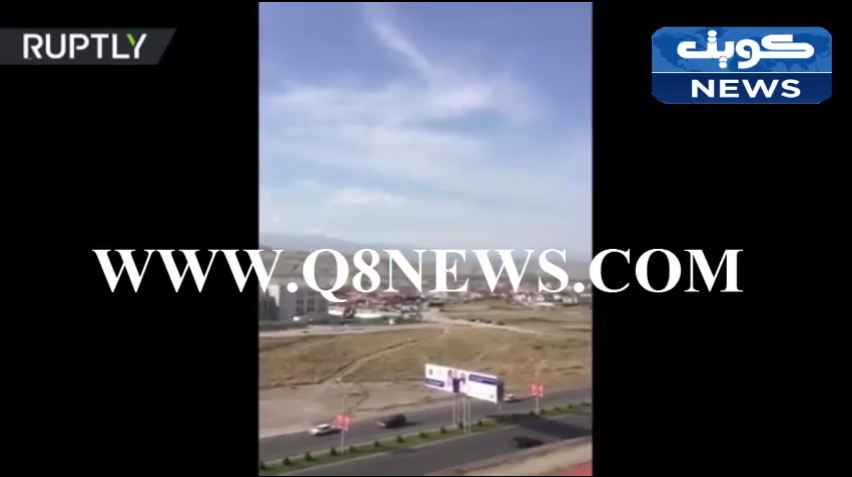 بالفيديو… انفجار ضخم يهز سفارة الصين في بيشكيك القرغيزية‬ نتيجة هجوم بسيارة مفخخة