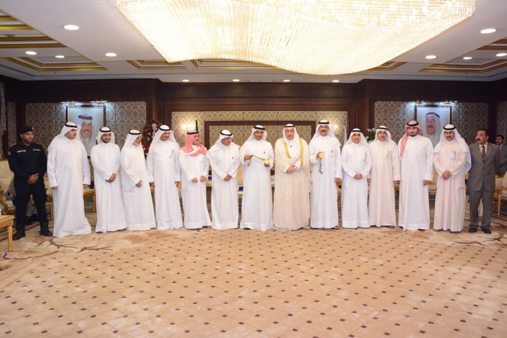 احتفالية تكريم الرماية والقلم محافظ الفروانية يكرم البطلين فهيد الديحاني وعبد الله الطرقي الرشيدي والاعلامي القدير دهيران ابا الخيل