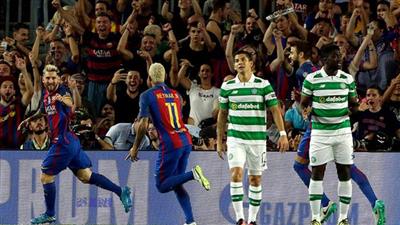 بالفيديو … مهرجان تهديفي لبرشلونة امام سيلتك في دوري الأبطال