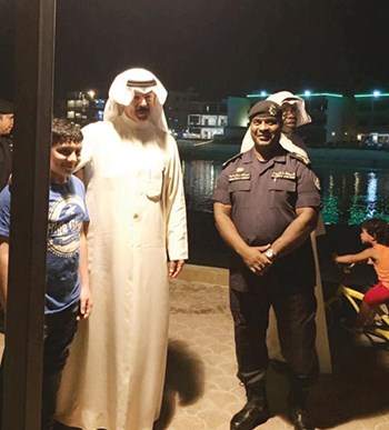 الخالد تفقّد منطقة صباح الأحمد البحرية ومواقع التفتيش في الخيران: خدمة ورعاية أهل الكويت أولوية أساسية للمؤسسة الأمنية