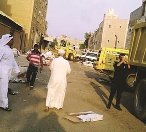 ضبط سوق عشوائي في «الجليب»