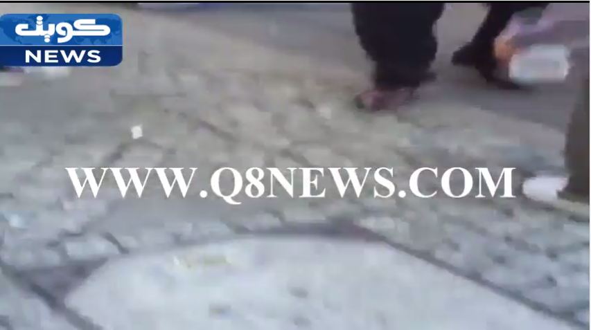 فيديو صادم :المكتب الصحي الكويتي بالمانيا يعتدي بالعنف على المواطنين و يستعمل الغاز المشل للحركة