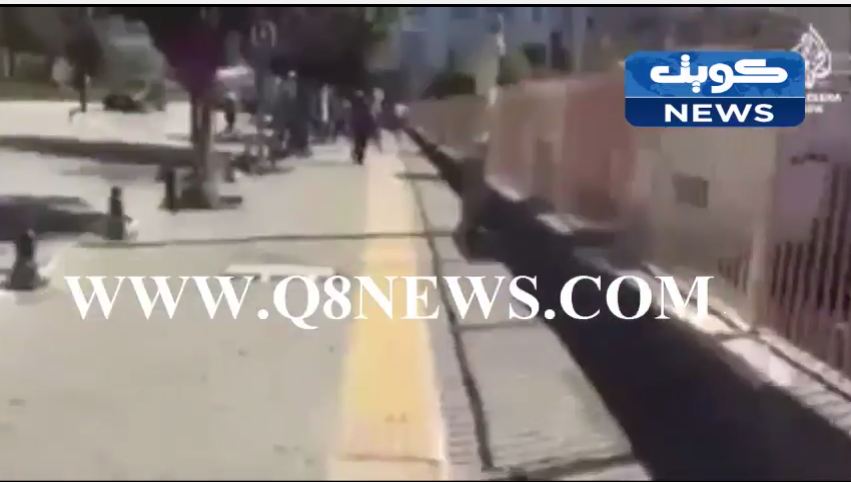 بالفيديو…اللحظات الاولى للتفجير الذي هز مدينة فان شرقي #تركيا