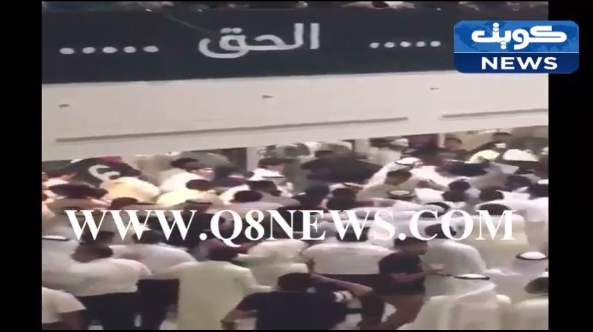 بالفيديو…هوشة في «جامعة الخليج» بعد اعلان نتائج الانتخابات