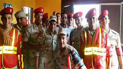 الأسطورة ينضم للجيش المصري ويعلق:«بإذن الله العريش»