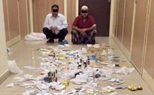 كالعادة .. ضبط آسيويين يمارسان الطب والصيدلة