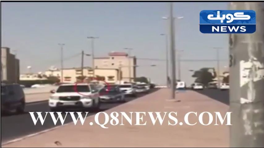 بالفيديو..مطاردة وهوشة عنيفه بين الدوريه وسياره مخالفه وهروب المخالف