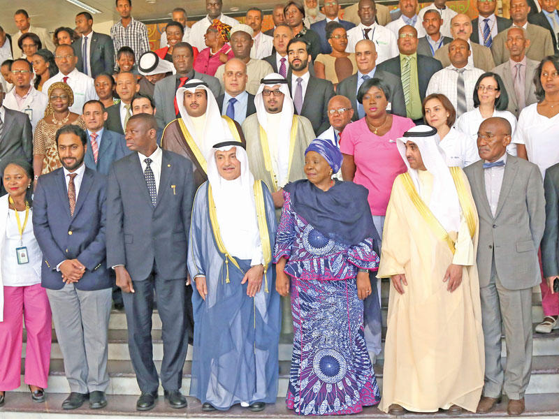 تجهيز المركز الطبي في مقر الاتحاد الإفريقي بتبرع من سمو الامير